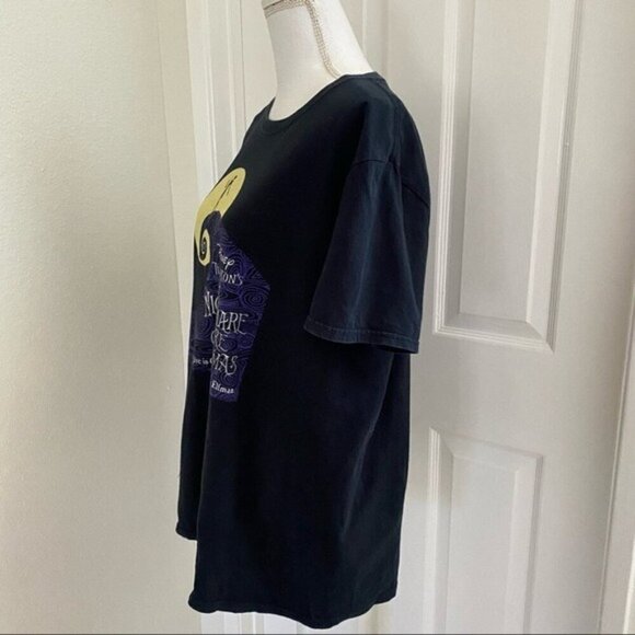 Disney Tim Burton The Nightmare Before Christmas Concert T-Shirt Sz Large - Picture 7 of 8